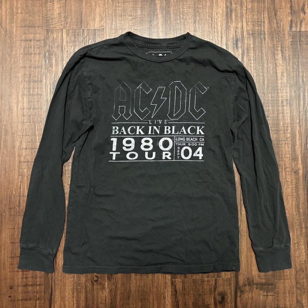 Original Retro Brand AC/DC Long Sleeve Tee  boys L